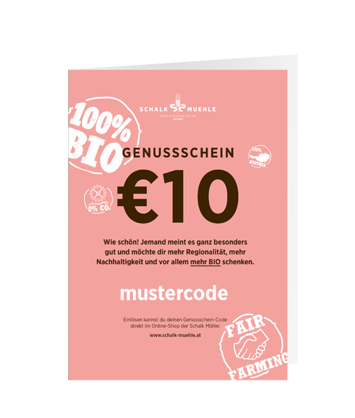 €10 Genussschein