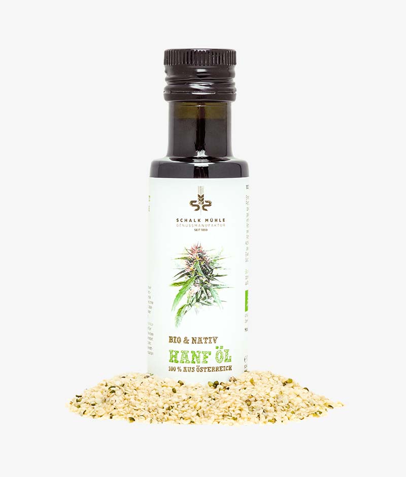 Organic Raw Hemp Seed Oil