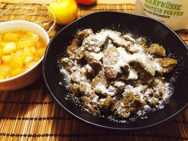 Kaiserschmarren mit Hanfprotein